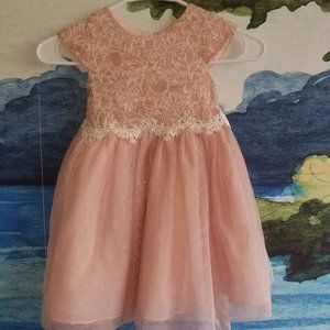 Dusty Pink Princess Dress